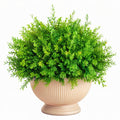 Plante verte artificielle en pot 42 cm feuillage plastique vert décoration intérieure